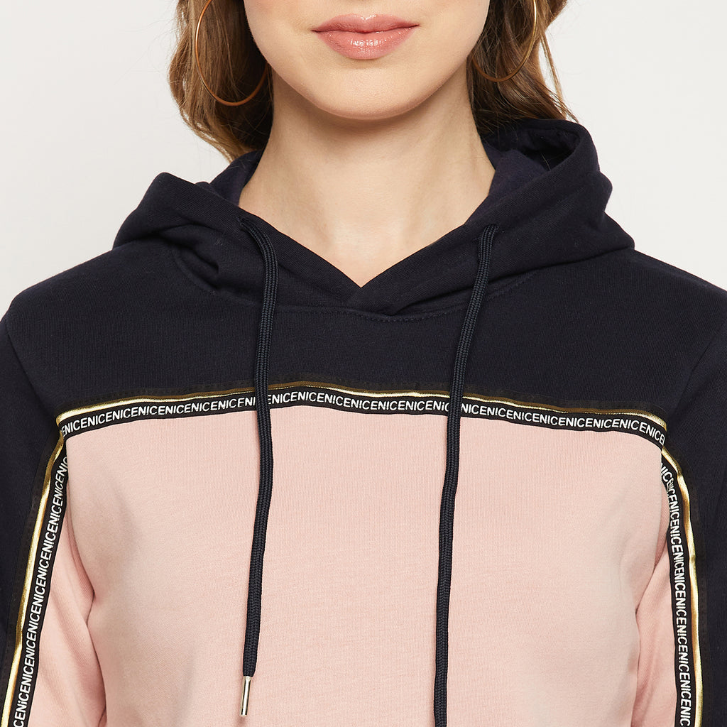 Duke Urban Women Full Sleeve Hooded Sweatshirt (LFX766)