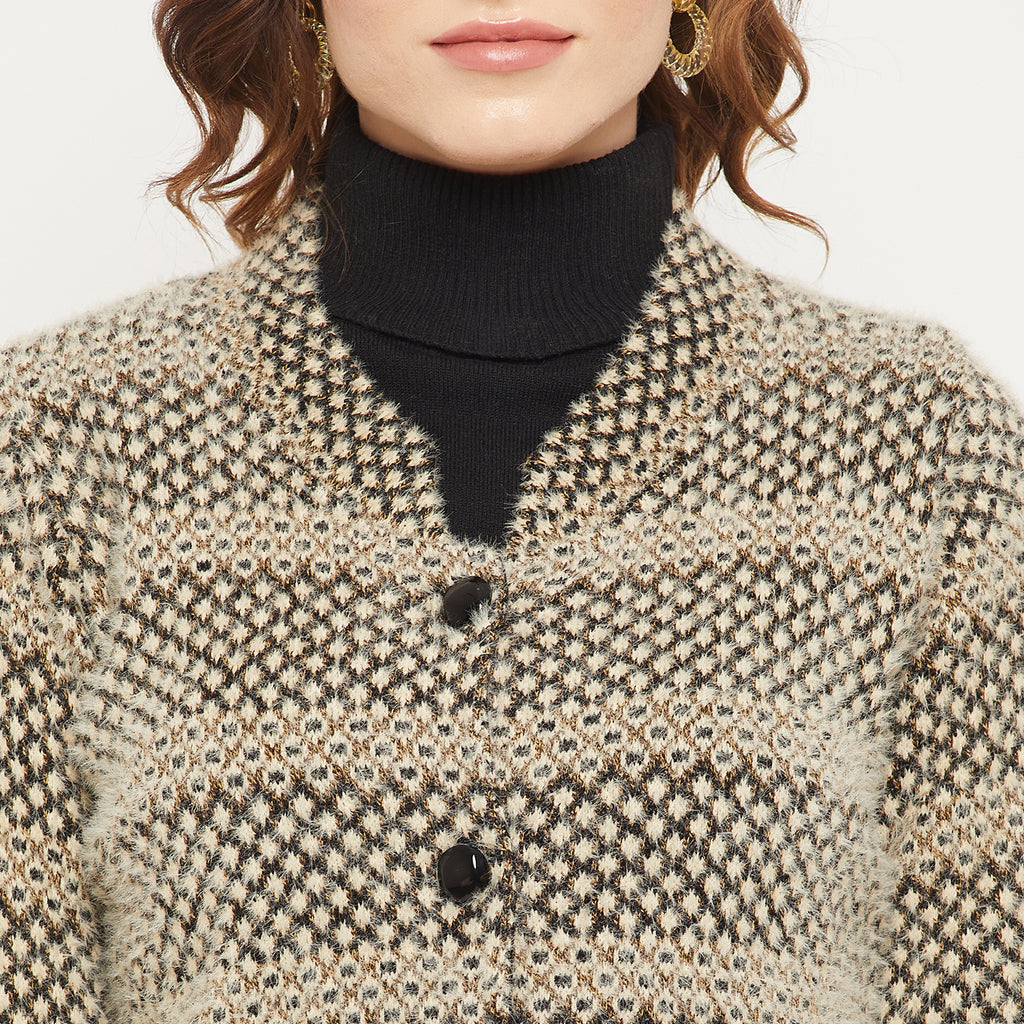 Duke Urban Women Self Design Cardigan (SDS1095)