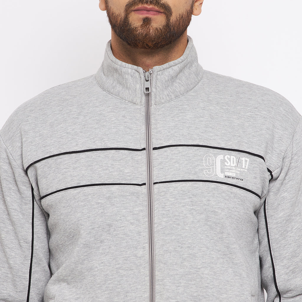 Duke Urban Men Zipper Regular Track Suit (LF3717)