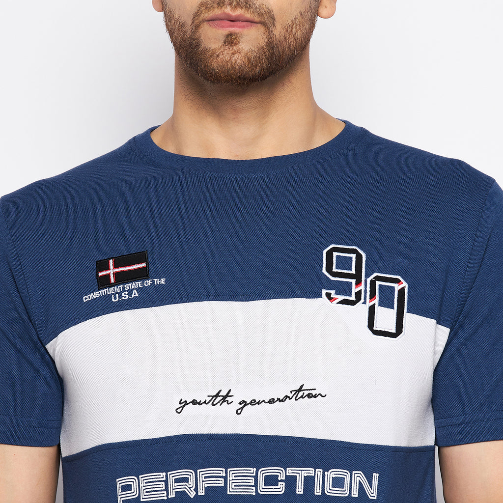 Duke Urban Men Half Sleeve Cotton T-shirt (LF5767)