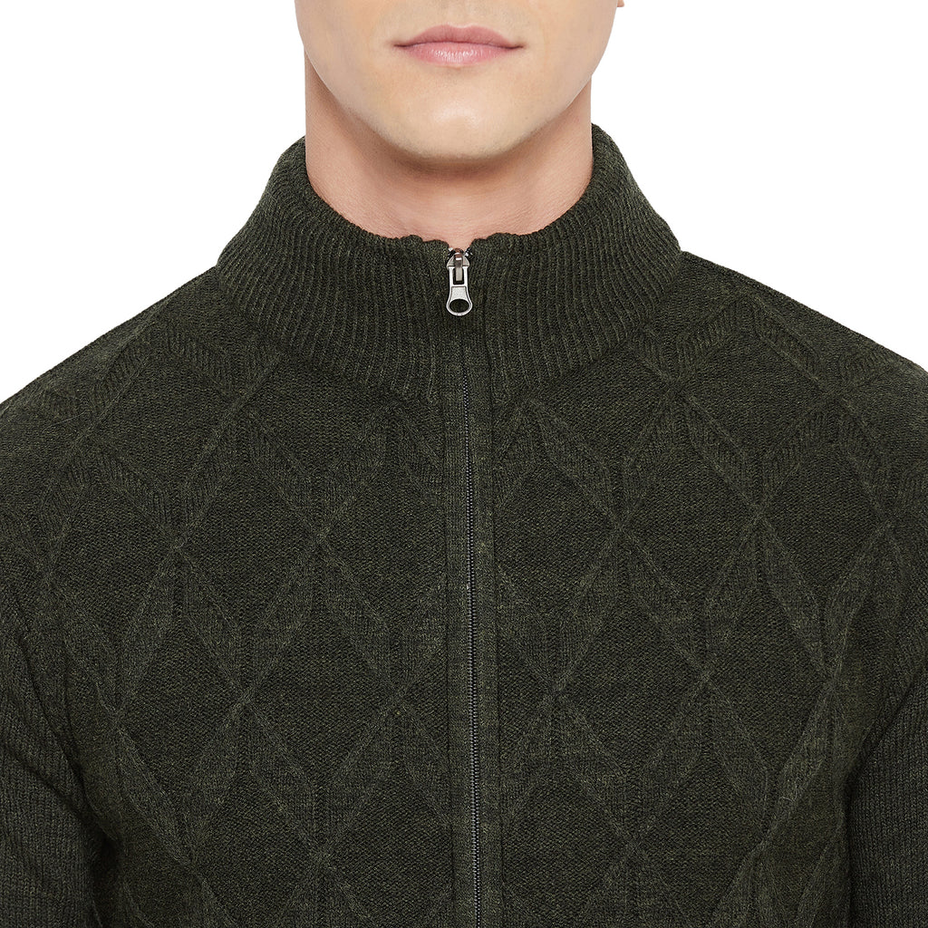 Duke Urban Men Full Sleeve High Neck Sweater (SDS683R)