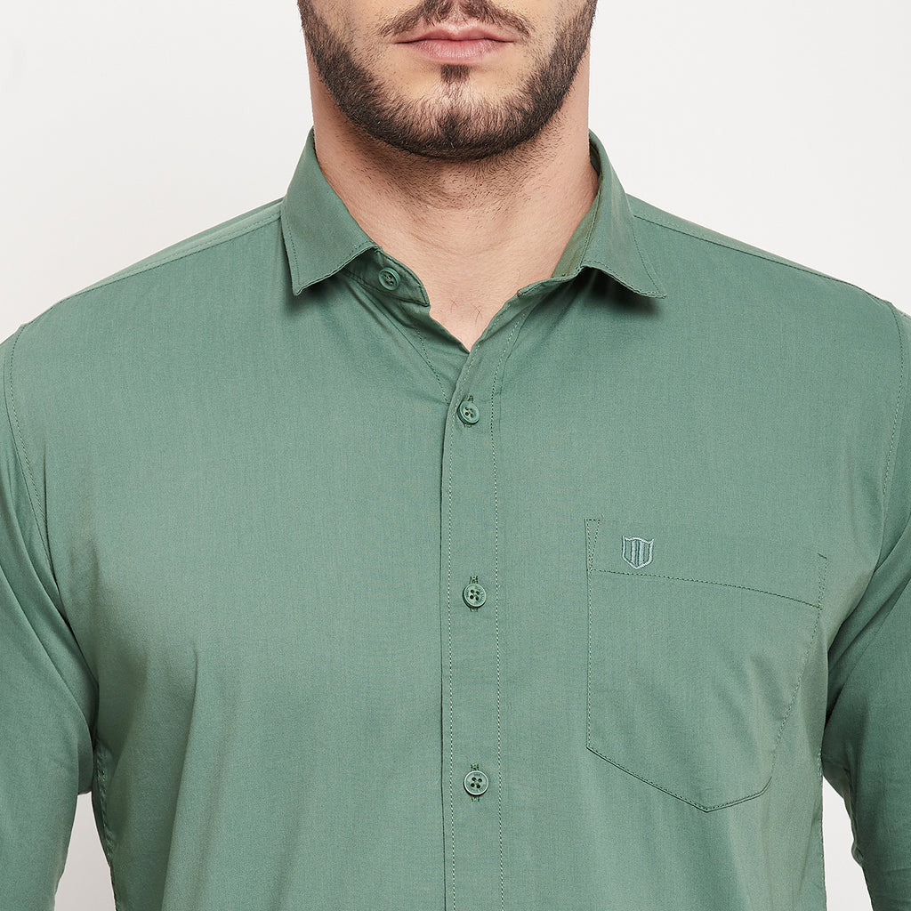 Duke Urban Men Full Sleeve Cotton Shirt (SDO8PLPS)