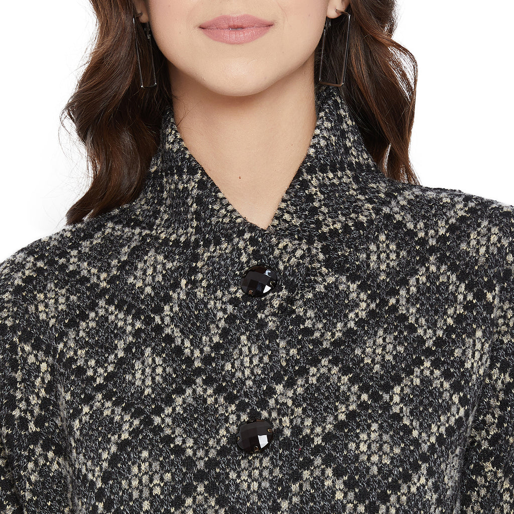 Duke Urban Women Full Sleeve Long Cardigan (SDS959)