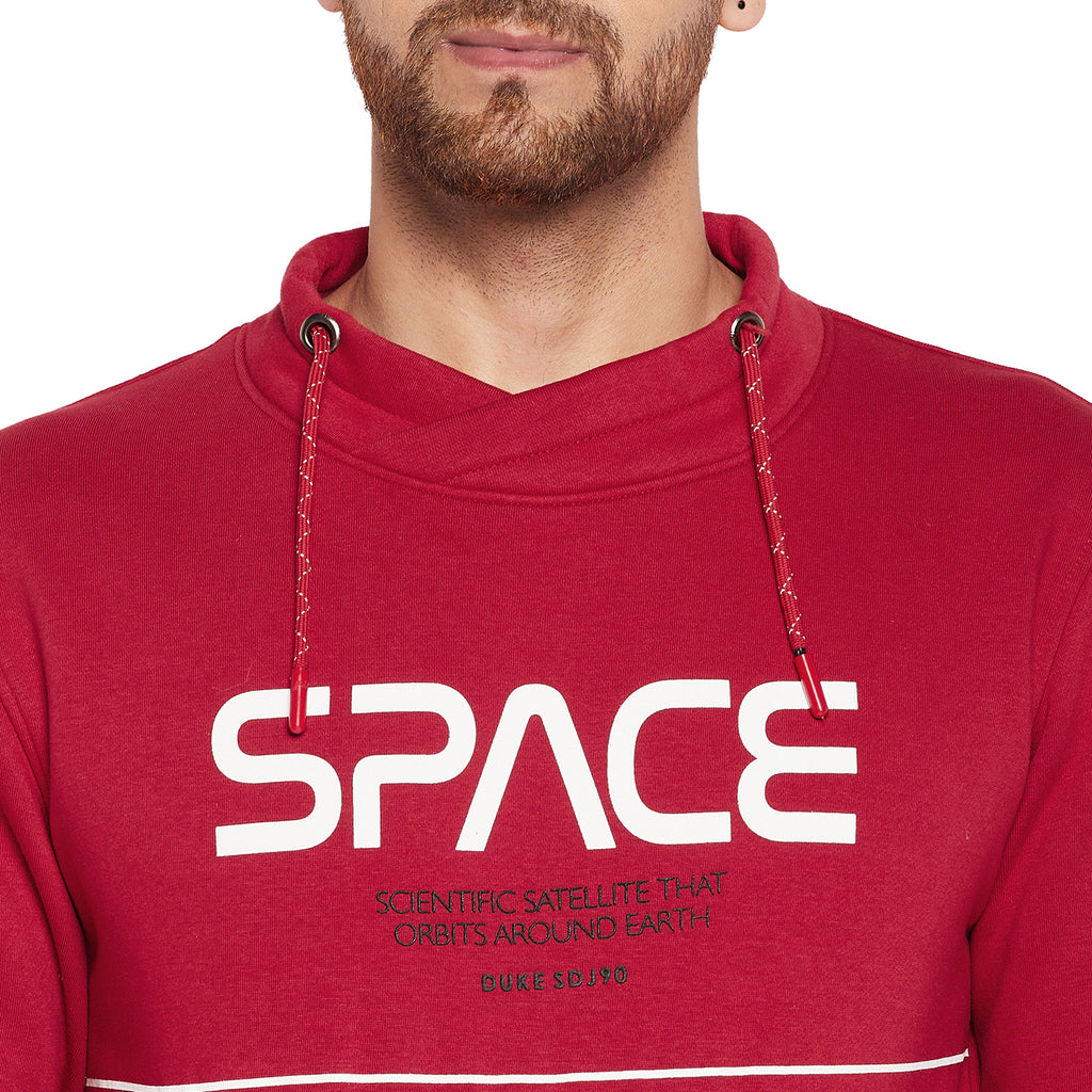 Duke Urban Men Cowl Neck Sweatshirt (LF6121)