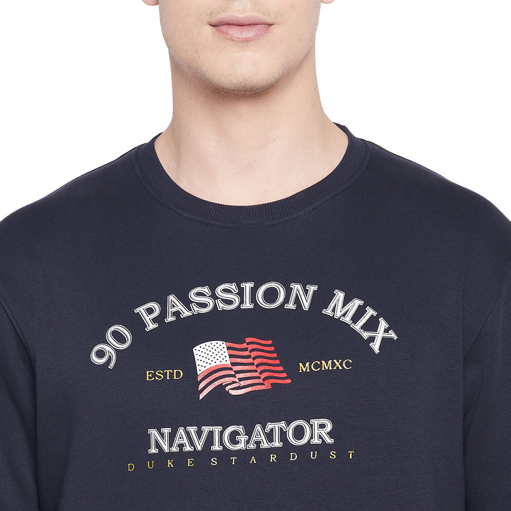 Duke Urban Men Printed Sweatshirt (LF6196)