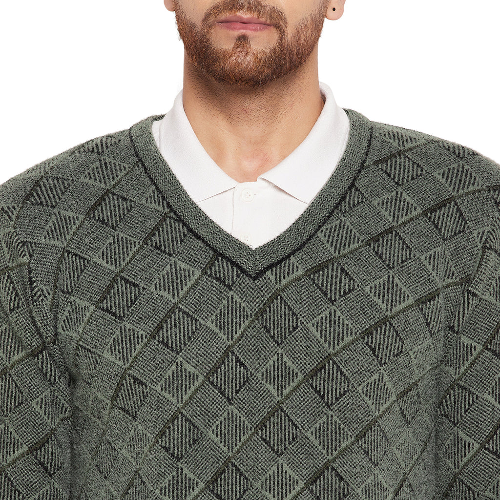Duke Urban Men Full Sleeve V-Neck Sweater (SDS2052)