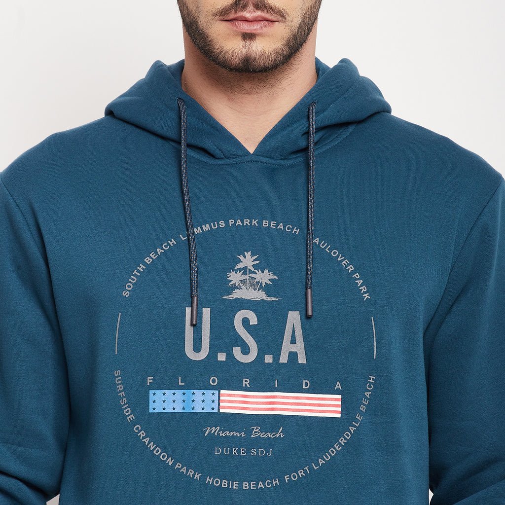 Duke Urban Men Hooded Neck Sweatshirt (LF6107)