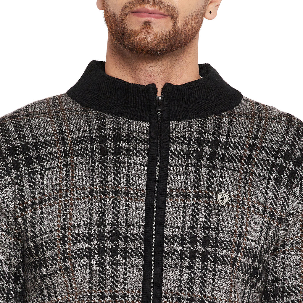 Duke Urban Men Full Sleeve High Neck Sweater (SDS684R)