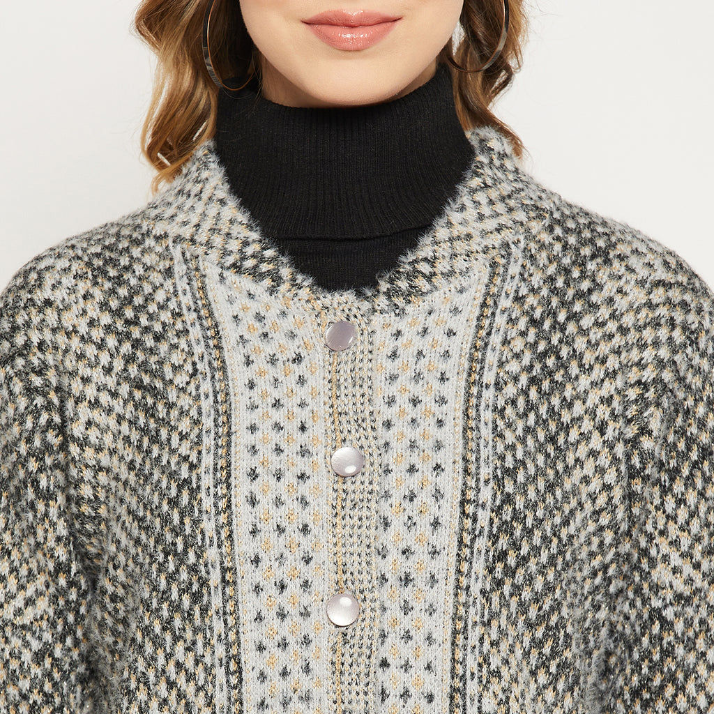 Duke Urban Women Full Sleeve Cardigan (SDS1113)