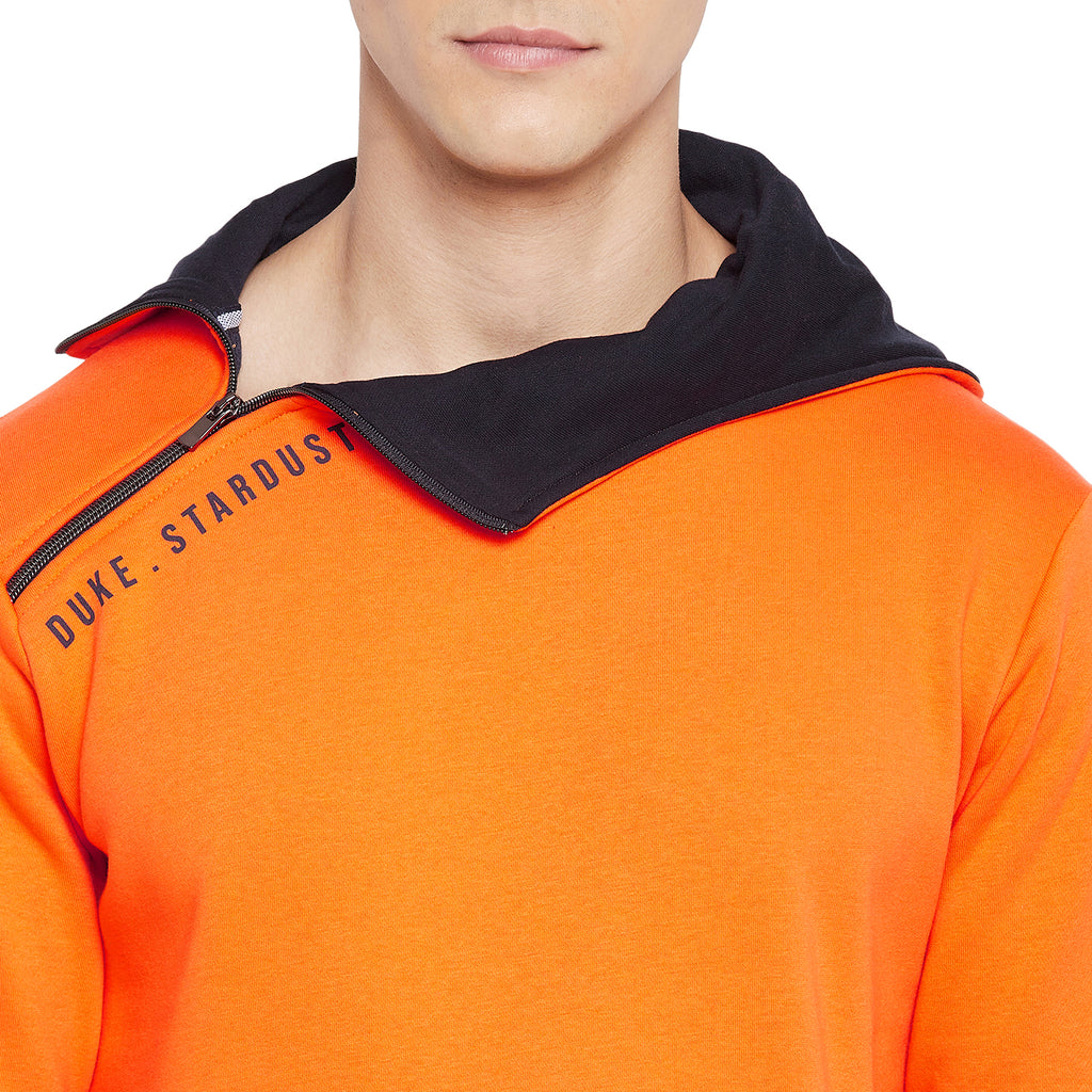 Duke Urban Men Asymmetric Neck Sweatshirt (MLF3801)