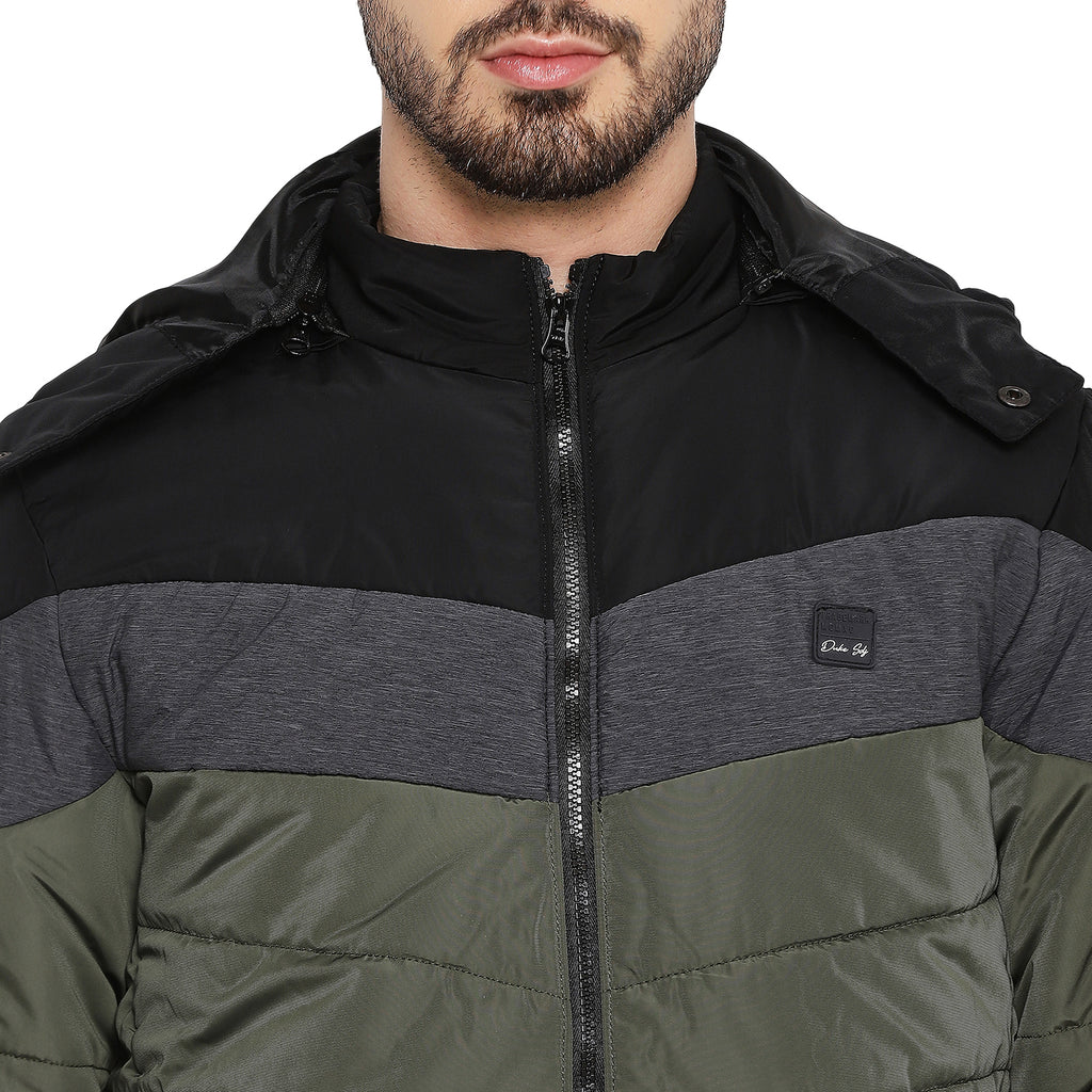 Duke Urban Men Full Sleeve Hooded Jacket (SDZ1068)