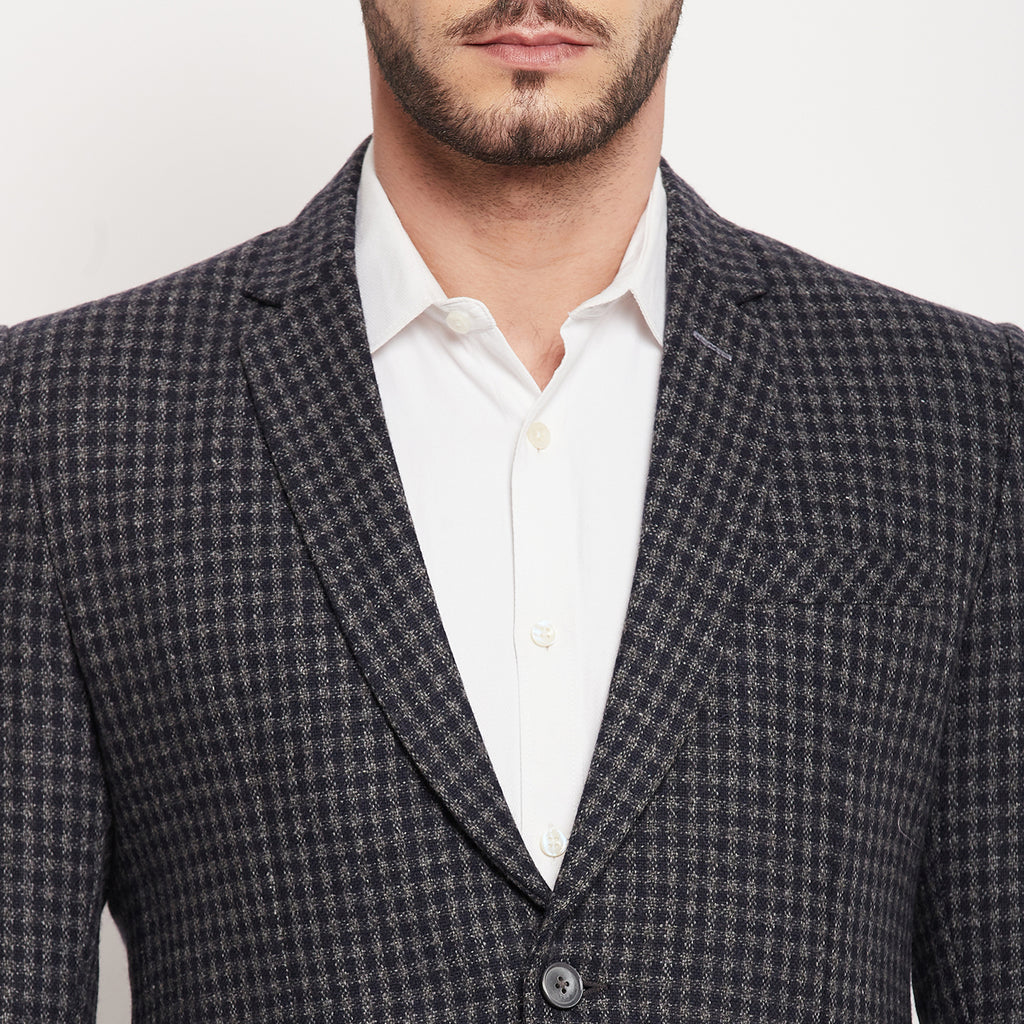 Duke Urban Men Full Sleeve Lapel Neck Coat (SDZ934)
