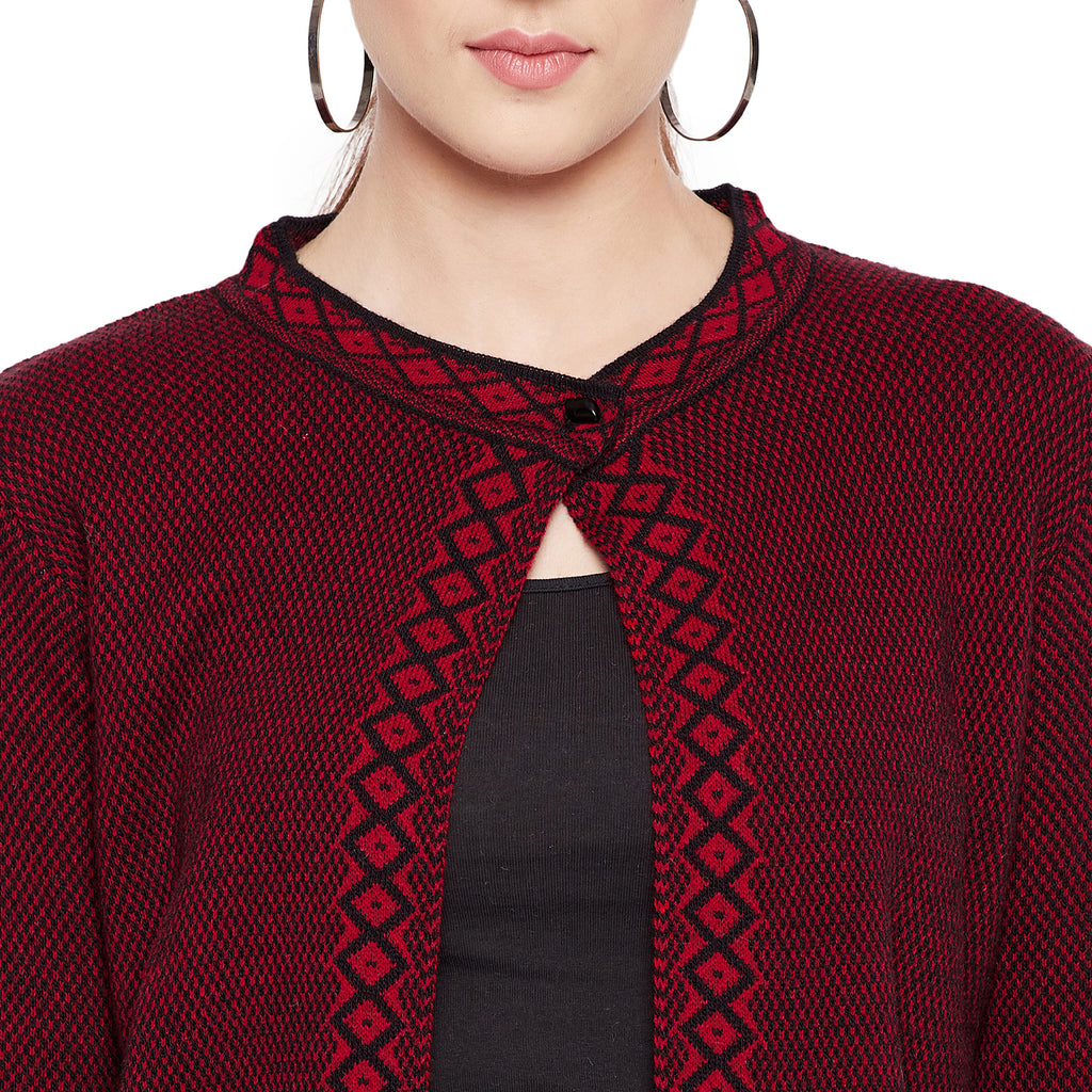 Duke Urban Women Full Sleeve Cardigan (SDS1056)
