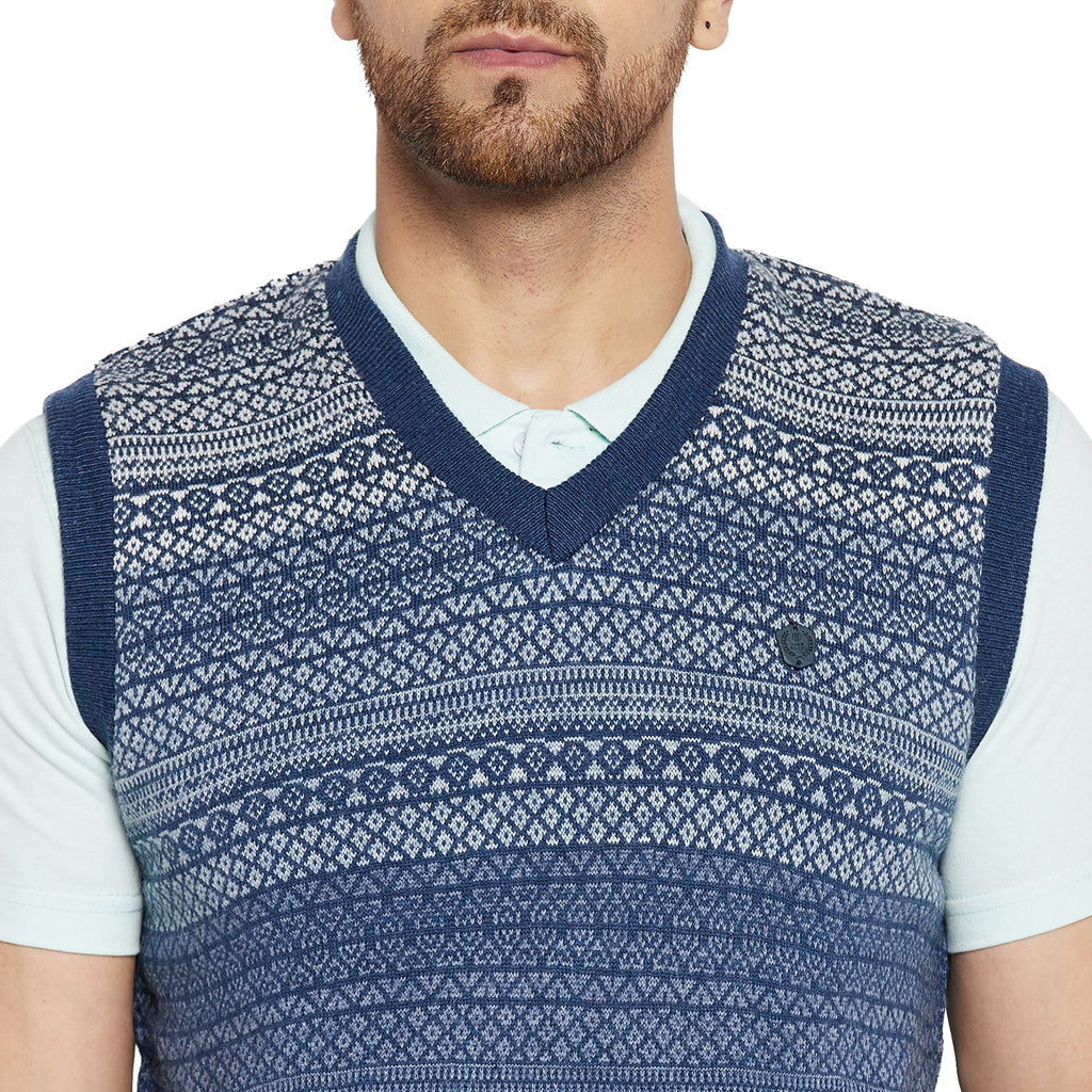 Duke Urban Men Sleeveless Reversible Sweater (SDS2038)