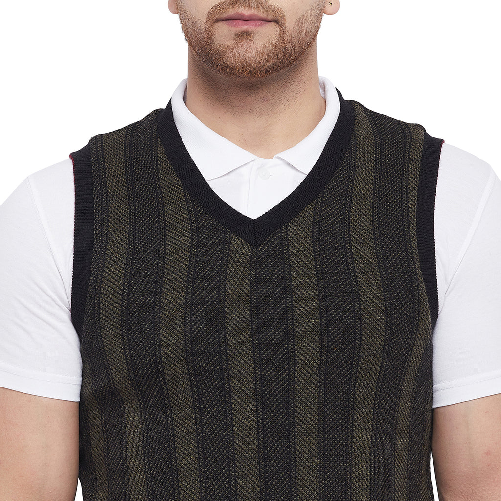 Duke Urban Men Sleeveless Reversible Sweater (SDS717)
