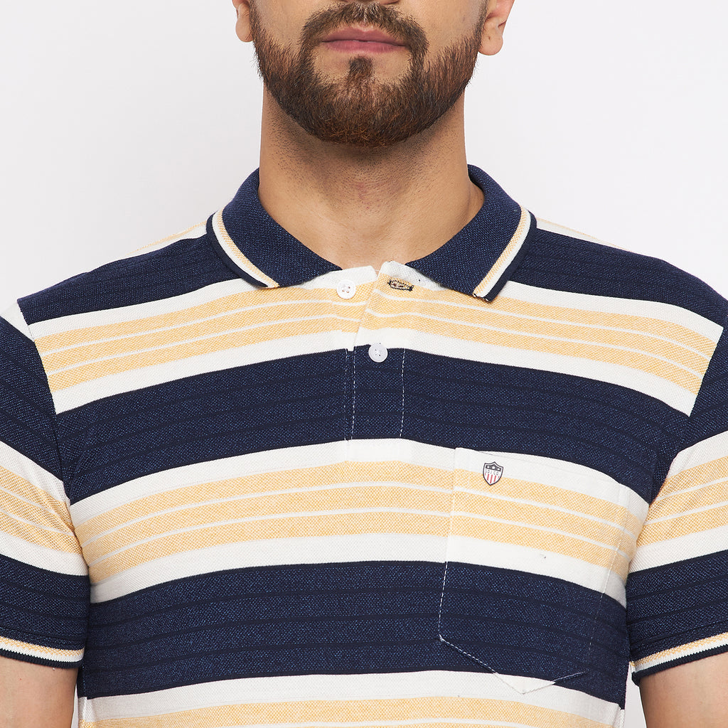 Duke Urban Men Half Sleeve Cotton T-shirt (LF5377)