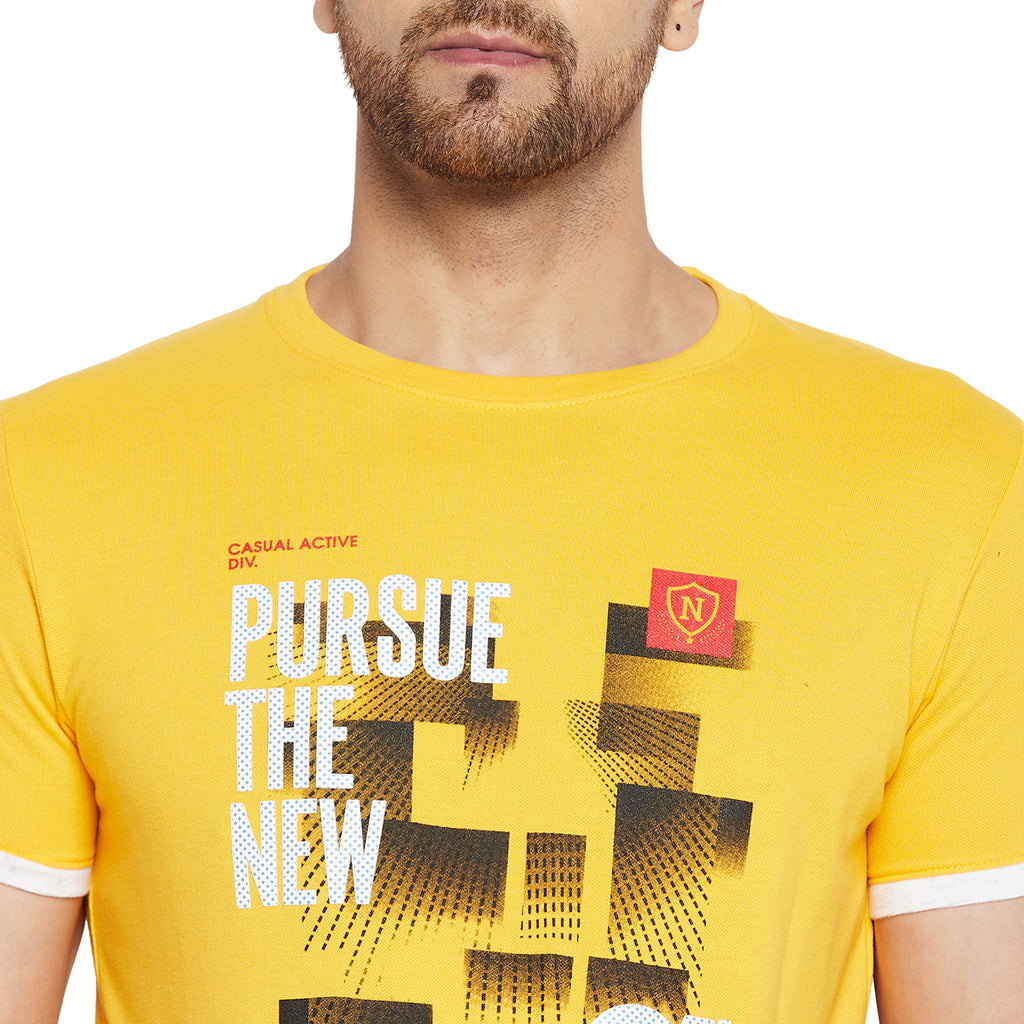 Duke Urban Men Half Sleeve Cotton T-shirt (LF5456)