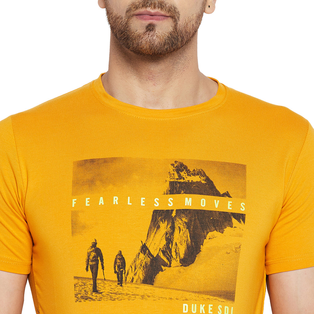 Duke Urban Men Half Sleeve Cotton T-shirt (LF5739)