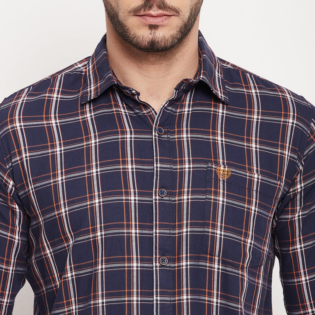Duke Urban Men Full Sleeve Cotton Shirt (SDO6CKH)