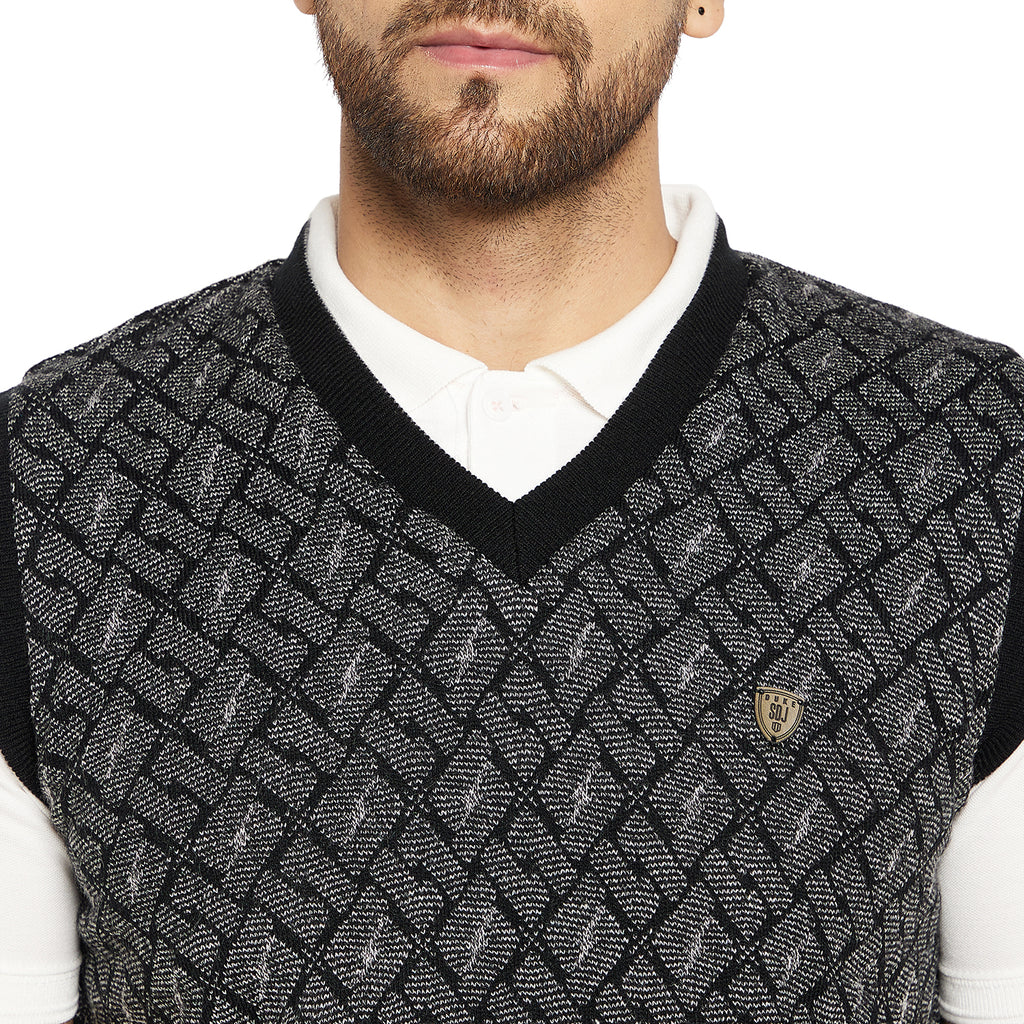 Duke Urban Men Sleeveless Reversible Sweater (SDS2042)