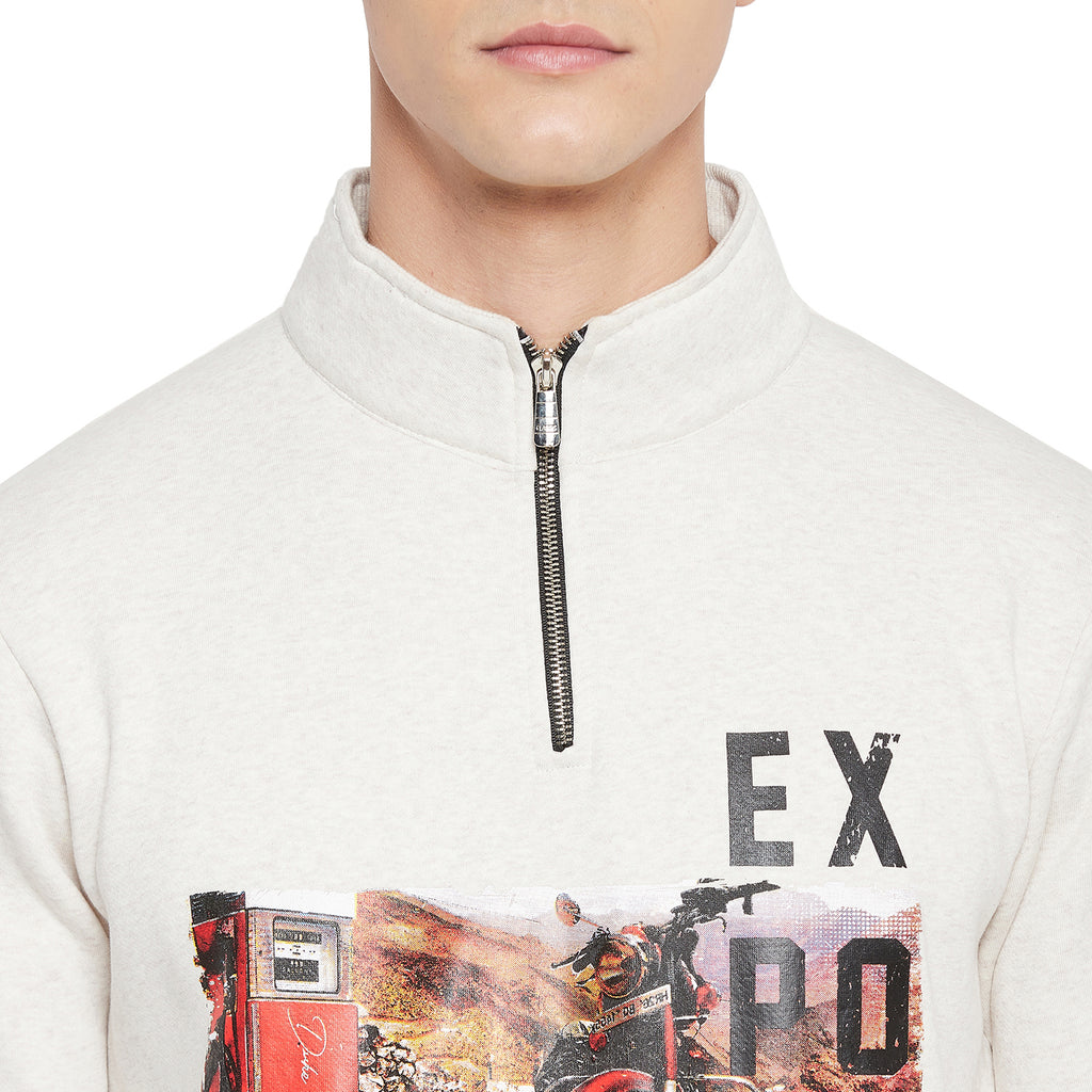 Duke Urban Men Hooded Neck Sweatshirt (LF3808)