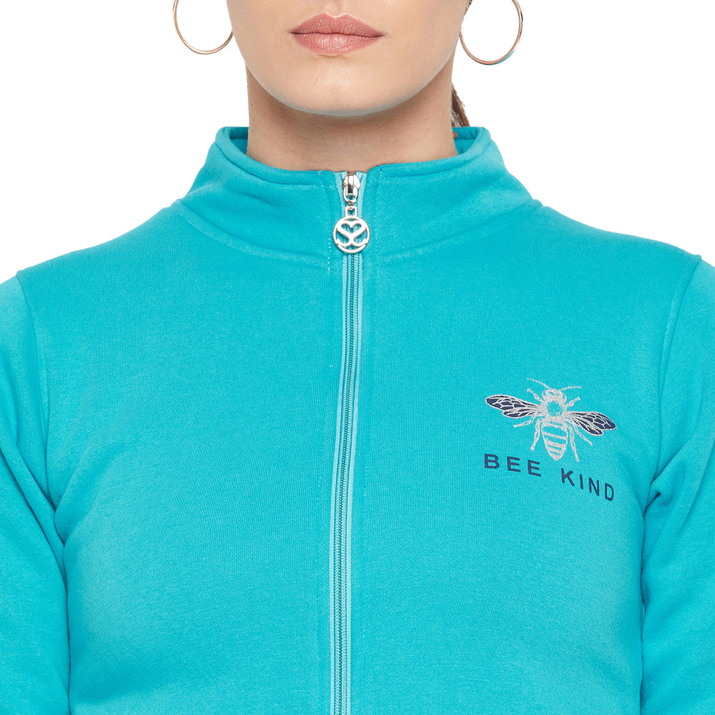 Duke Urban Women Full Sleeve Zipper Sweatshirt (MLFX675)