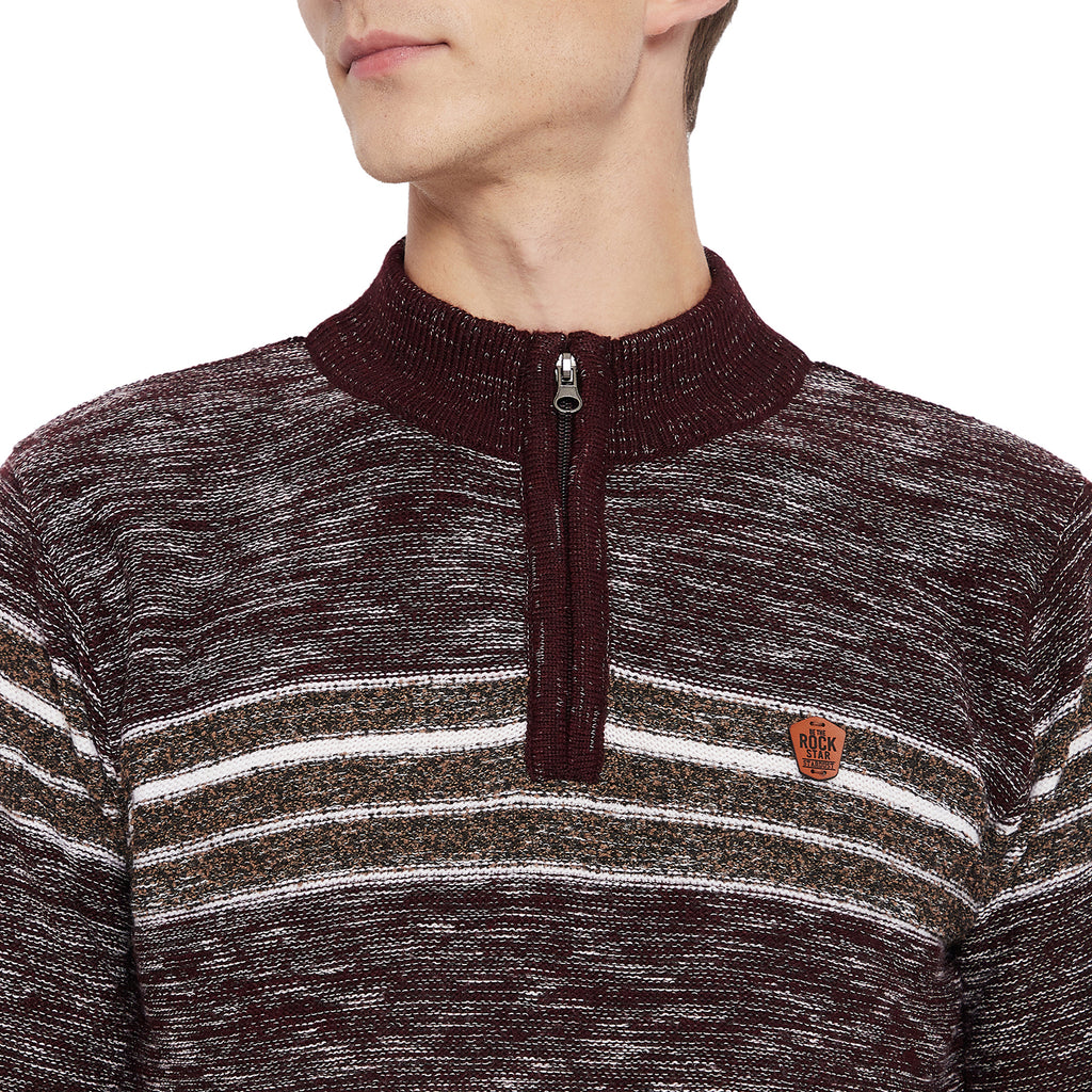 Duke Urban Men Full Sleeve Zipper Sweater (SDS596)