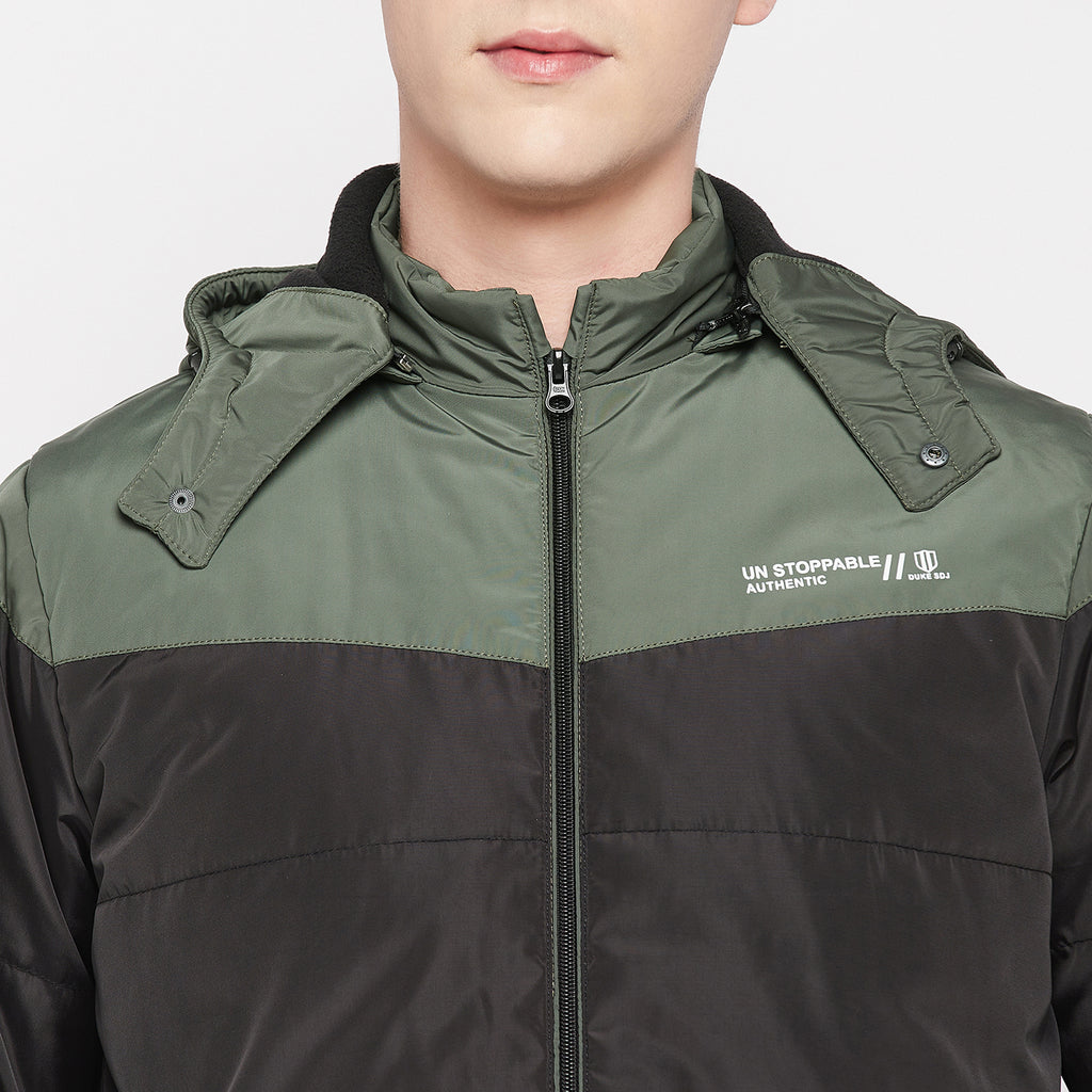 Duke Urban Men Full Sleeve Hooded Jacket (SDZ1094)