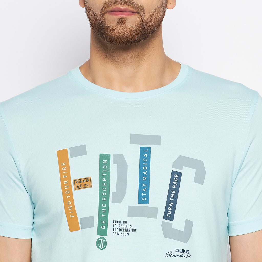 Duke Urban Men Half Sleeve Cotton T-shirt (LF5760)