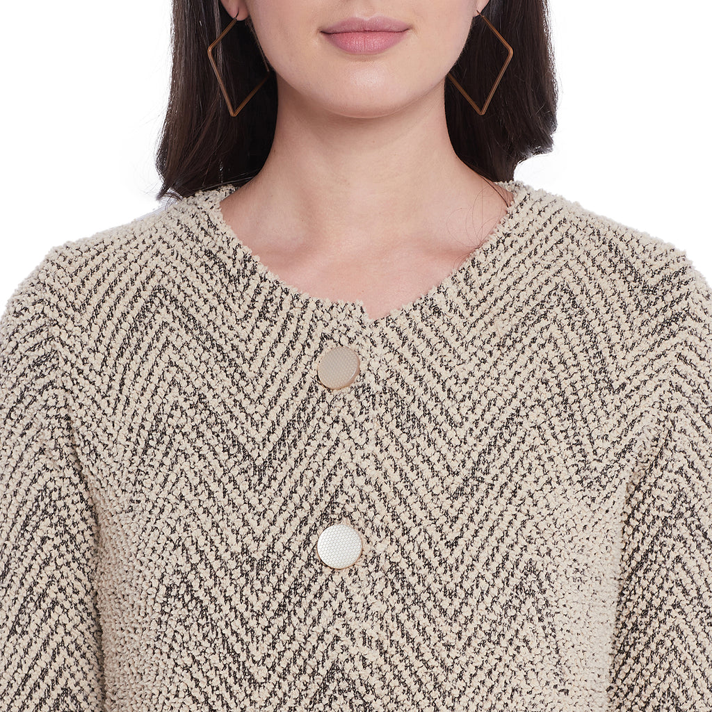 Duke Urban Women Full Sleeve Long Cardigan (SDS9638)