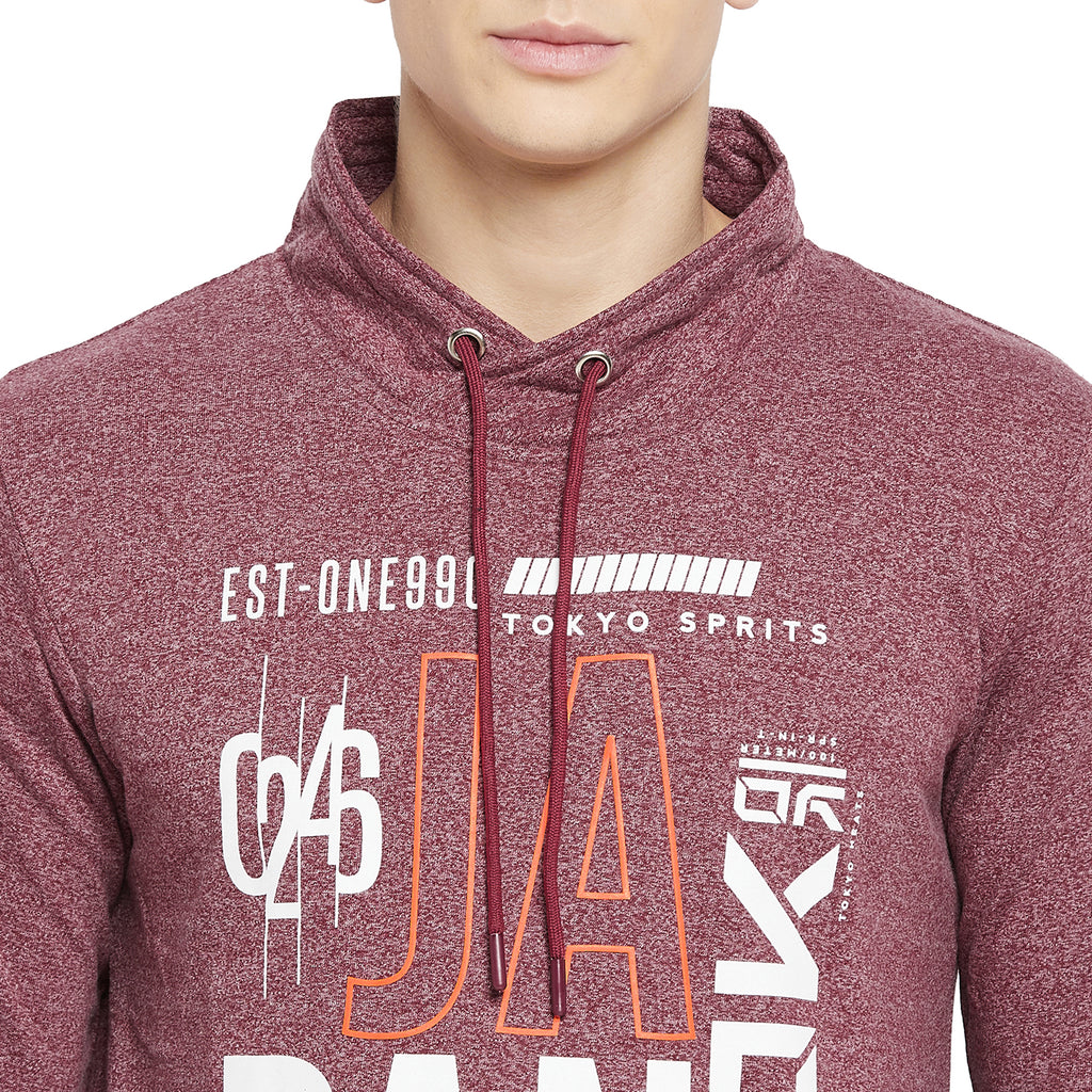Duke Urban Men Cowl Neck Sweatshirt (LF3878)