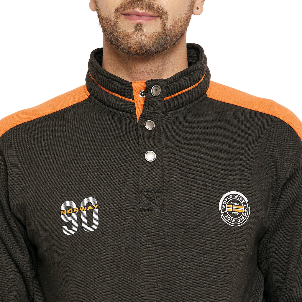 Duke Urban Men Collared Sweatshirt (LF6129)