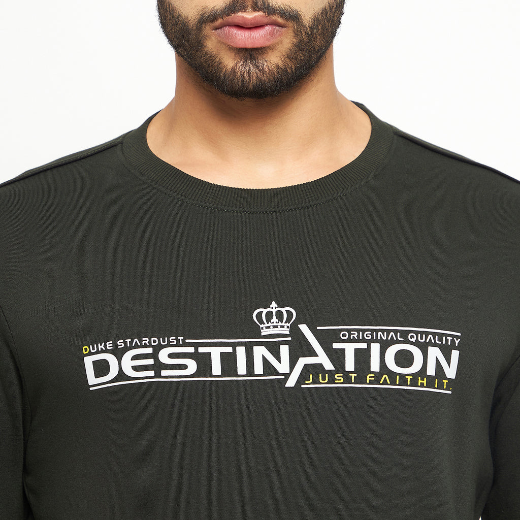 Duke Urban Men Round Neck Tracksuit (LF6028)