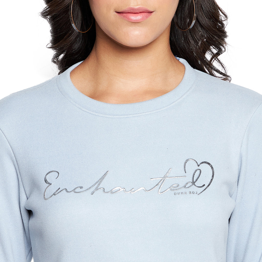 Duke Urban Women Full Sleeve Round Neck Sweatshirt (LFX889)