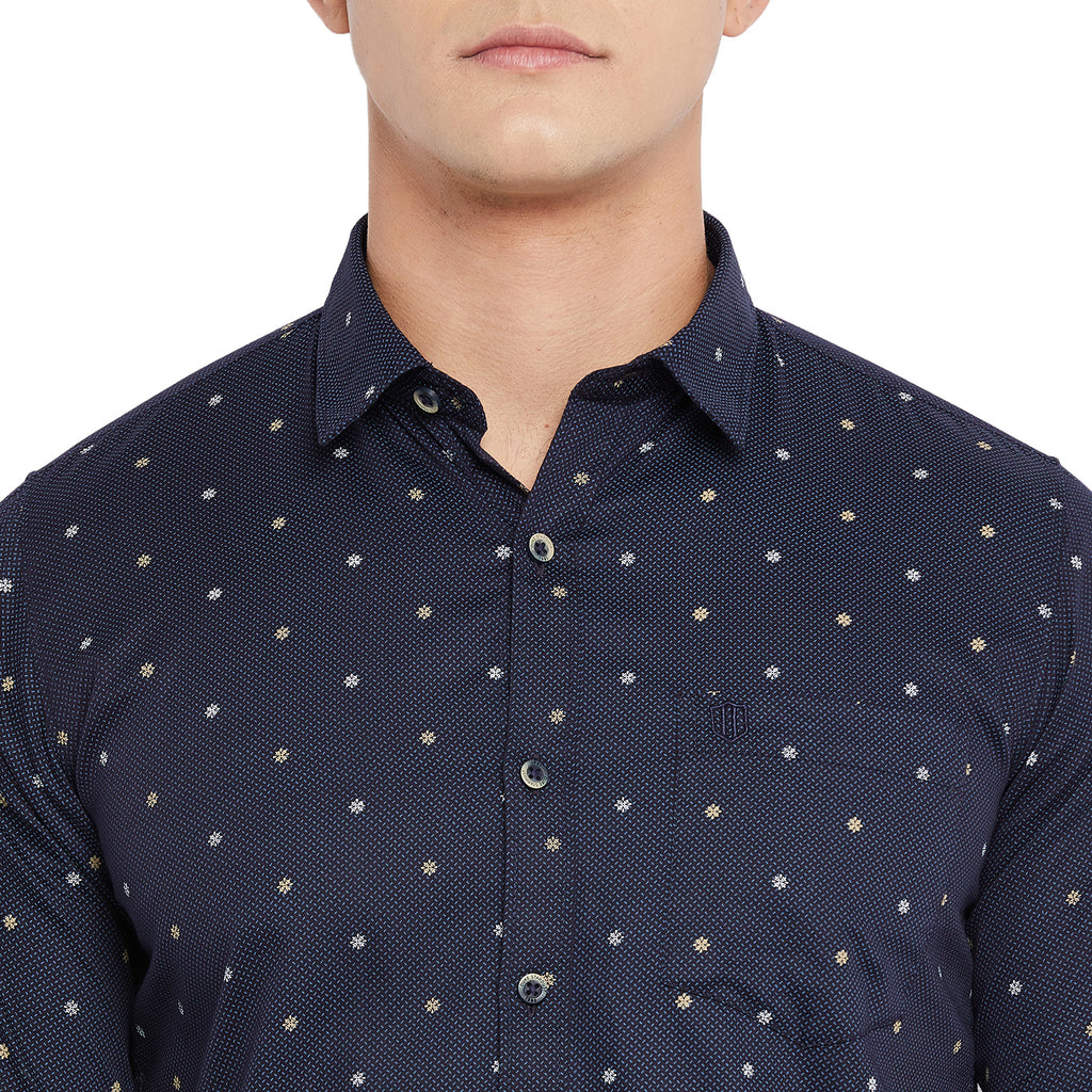 Duke Urban Men Full Sleeve Cotton Shirt (SDO7PRSN)