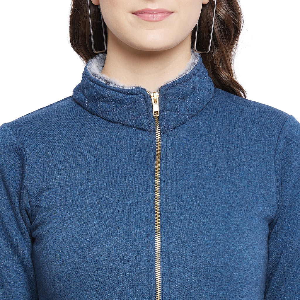 Duke Urban Women Zipper Sweatshirt (LFX742)