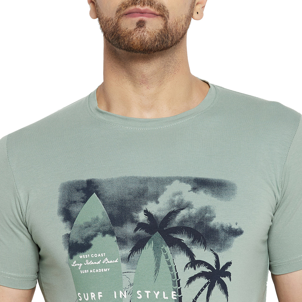 Duke Urban Men Half Sleeve Cotton T-shirt (LF5740)