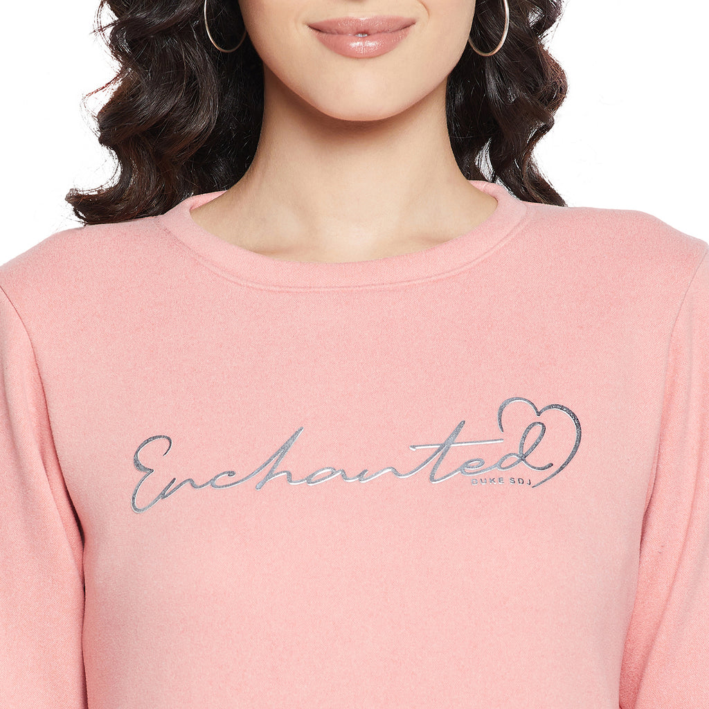 Duke Urban Women Full Sleeve Round Neck Sweatshirt (LFX889)