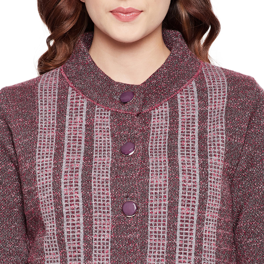 Duke Urban Women Full Sleeve Long Cardigan (SDS1086)