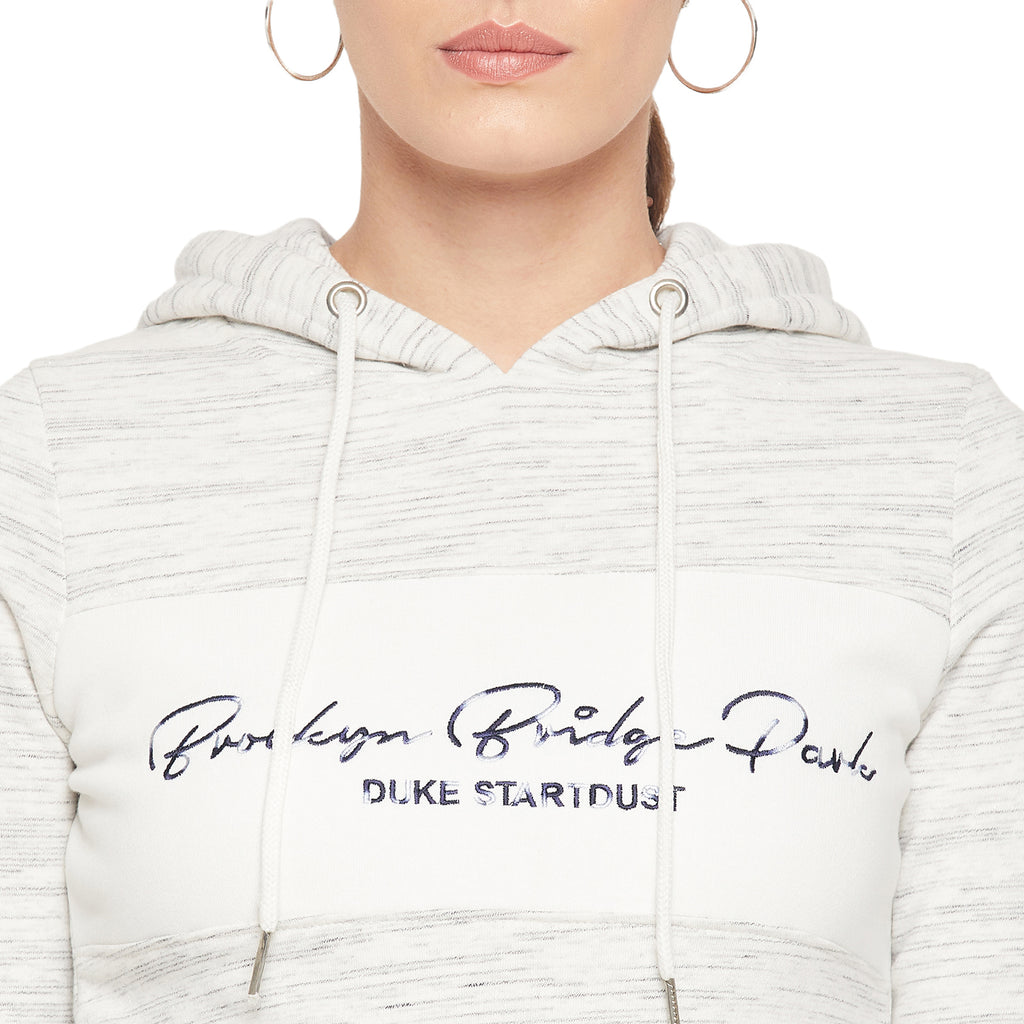 Duke Urban Women Full Sleeve Hooded Sweatshirt (LFX782)