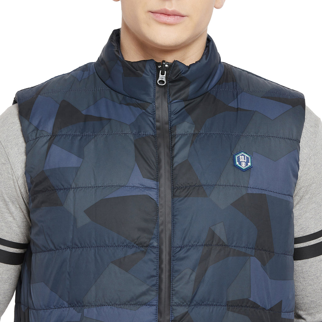Duke Urban Men Sleeveless Reversible Jacket (SDZ907)