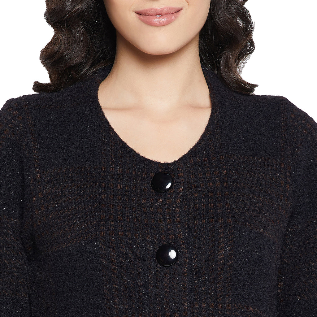 Duke Urban Women Full sleeve Round Neck Cardigan (SDS1099)