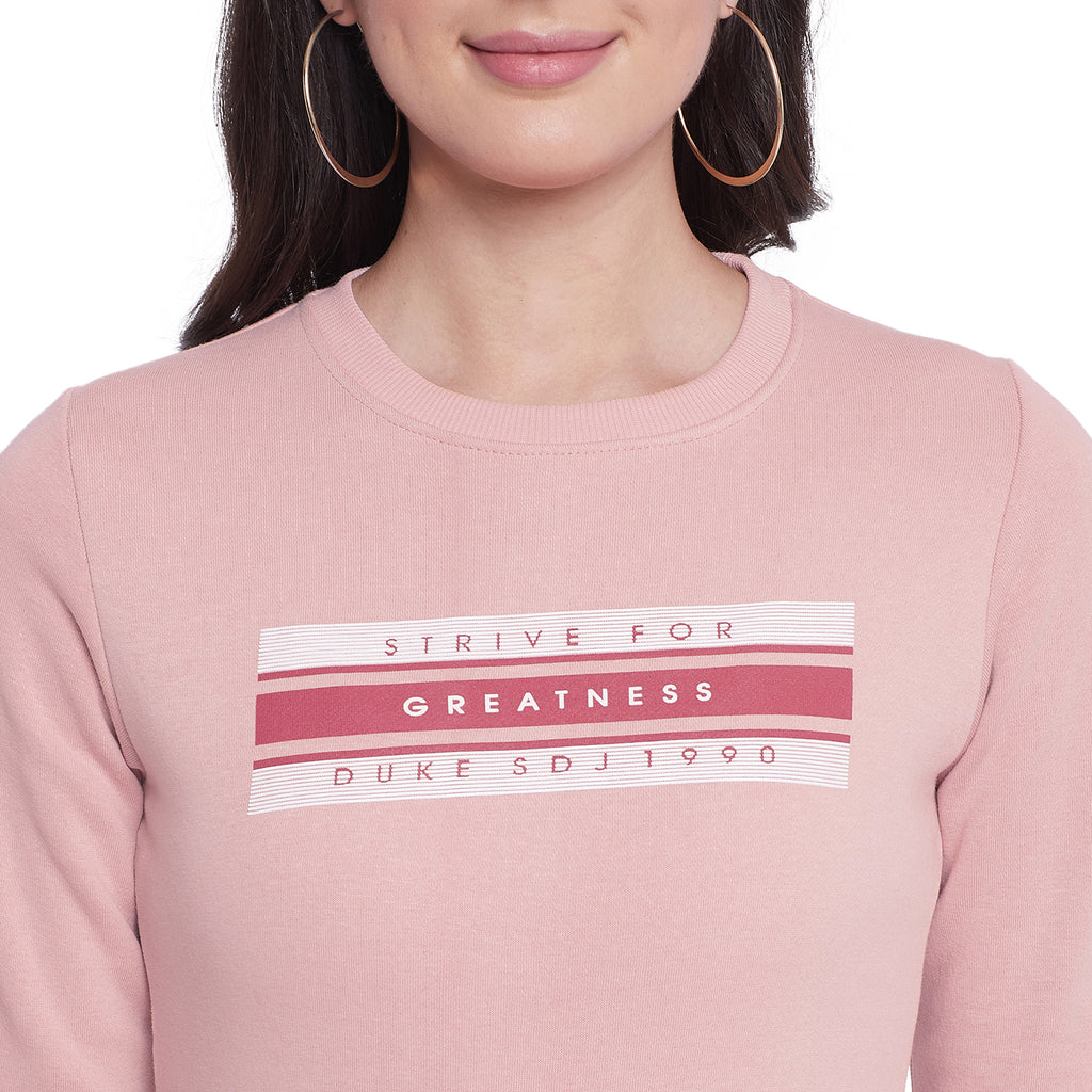 Duke Urban Women Round Neck Sweatshirt (LFX785)