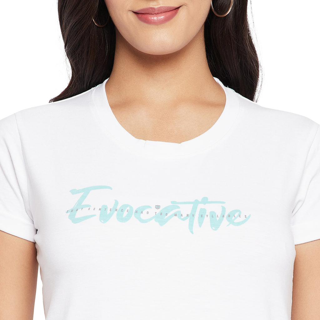 Duke Urban Round Neck Lady Crop Top (LFX114)