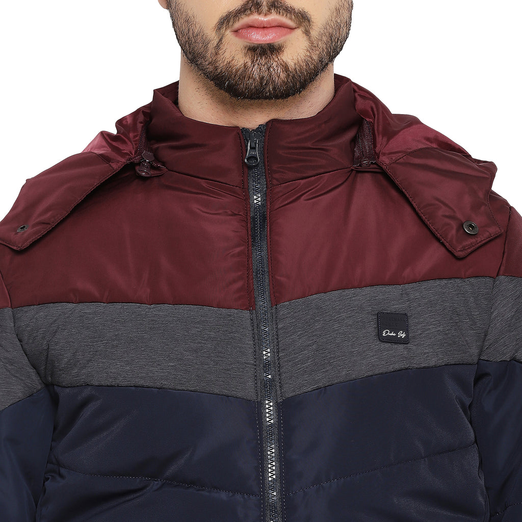 Duke Urban Men Full Sleeve Hooded Jacket (SDZ1068)
