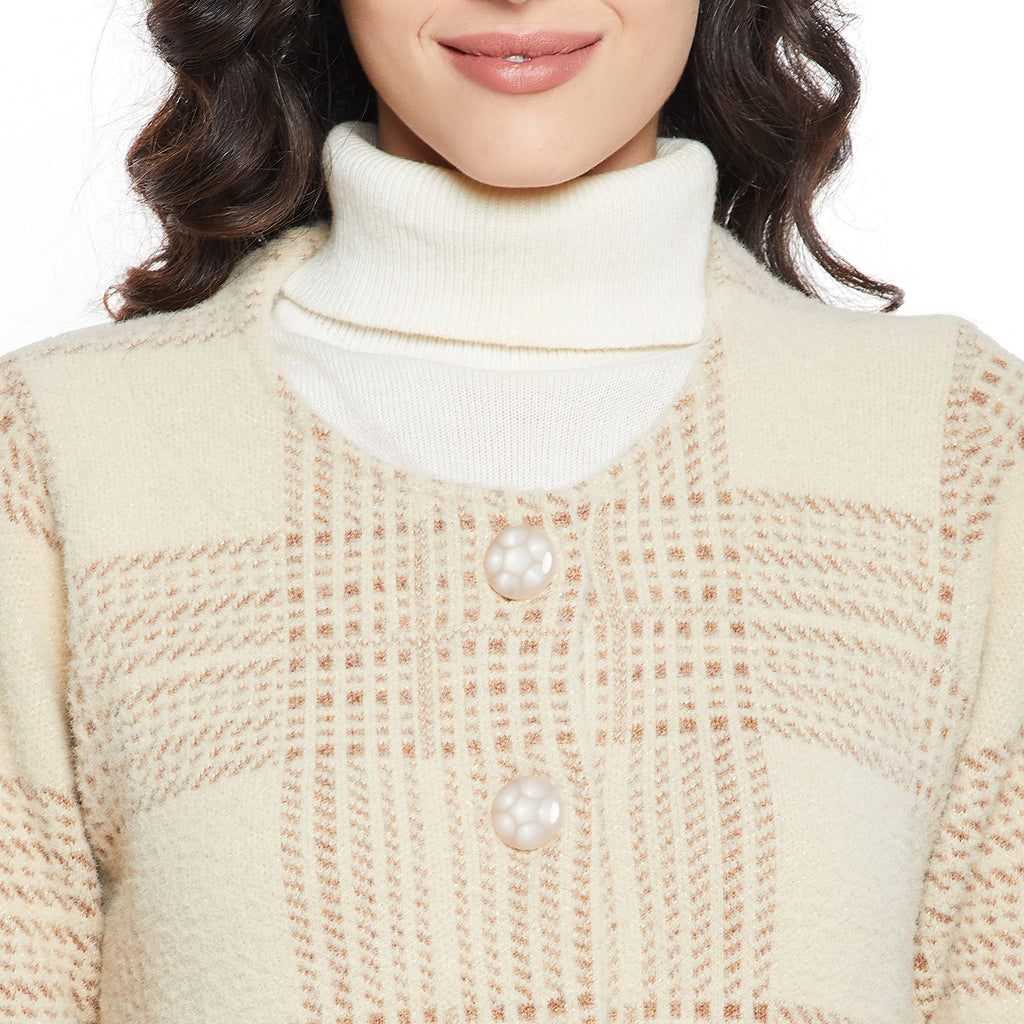 Duke Urban Women Full sleeve Round Neck Cardigan (SDS1099)