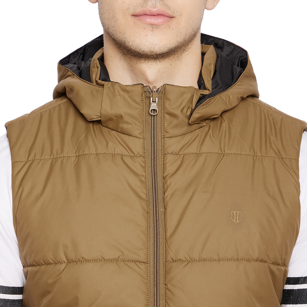 Duke Urban Men Sleeveless Reversible Jacket (SDZ908)