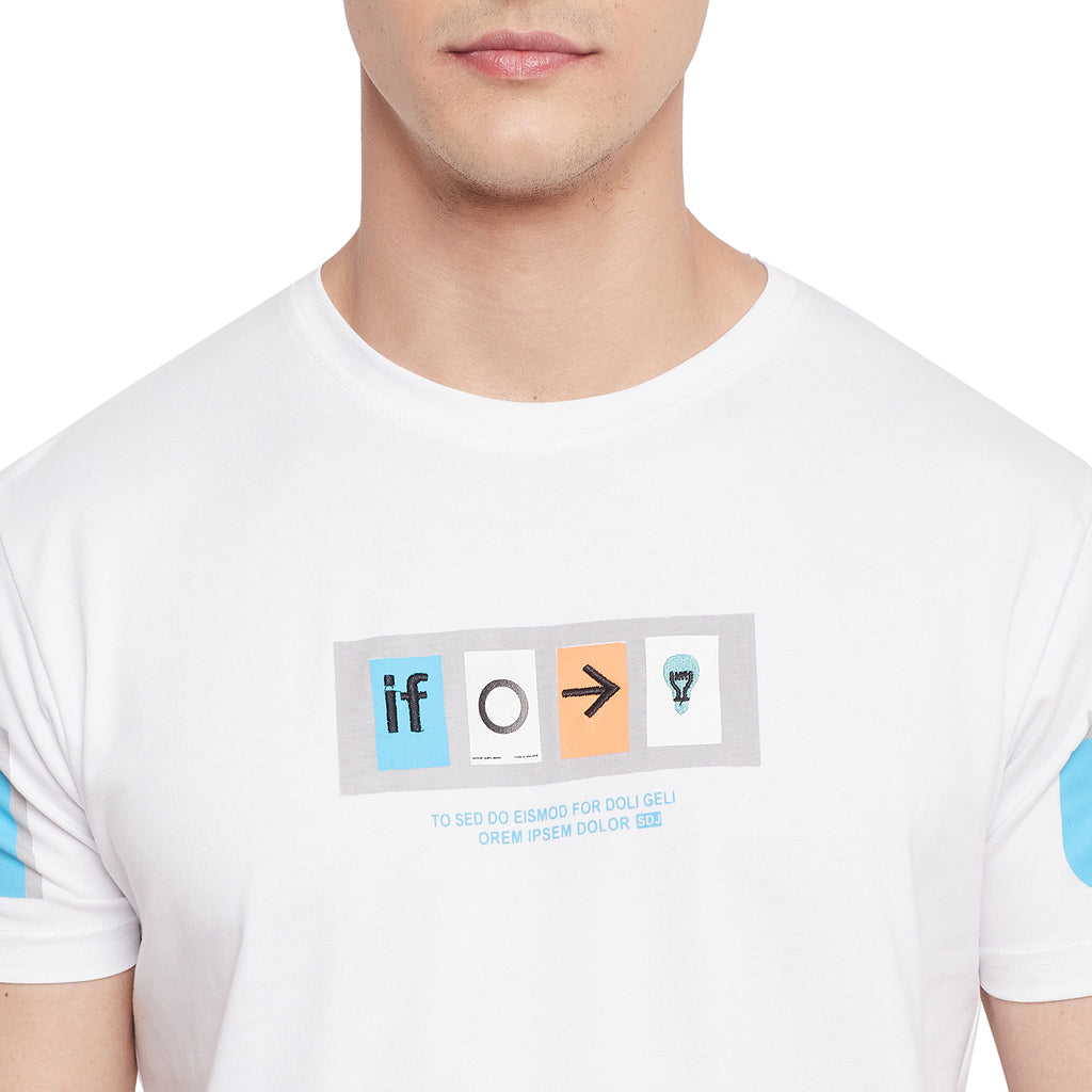 Duke Urban Men Half Sleeve Cotton T-shirt (LF5038)