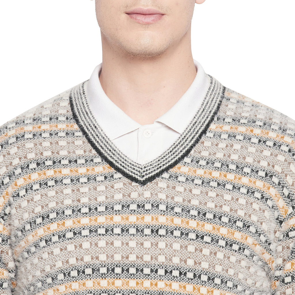 Duke Urban Men Full Sleeve V Neck Sweater (SDS2064)