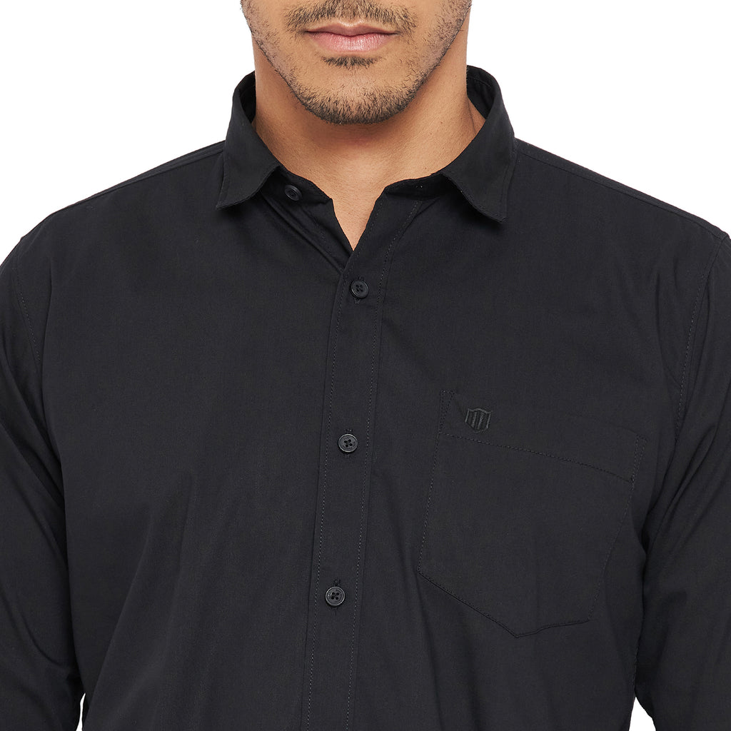 Duke Urban Men Full Sleeve Cotton Shirt (SDO8PLPS)